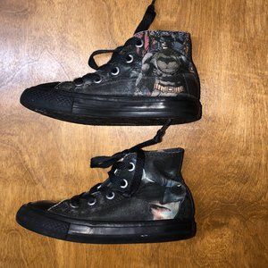 Converse All Star Batman Hi Top Shoes Size 8